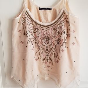 Abercrombie embellished tank top
